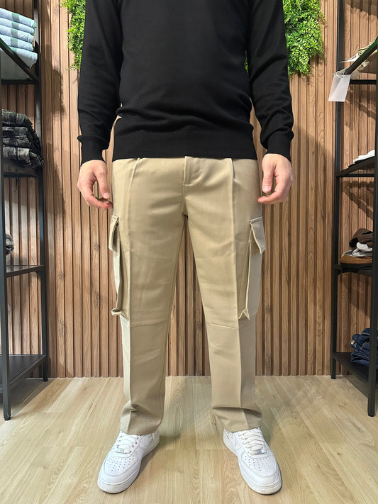 Pantalone Chino Cargo